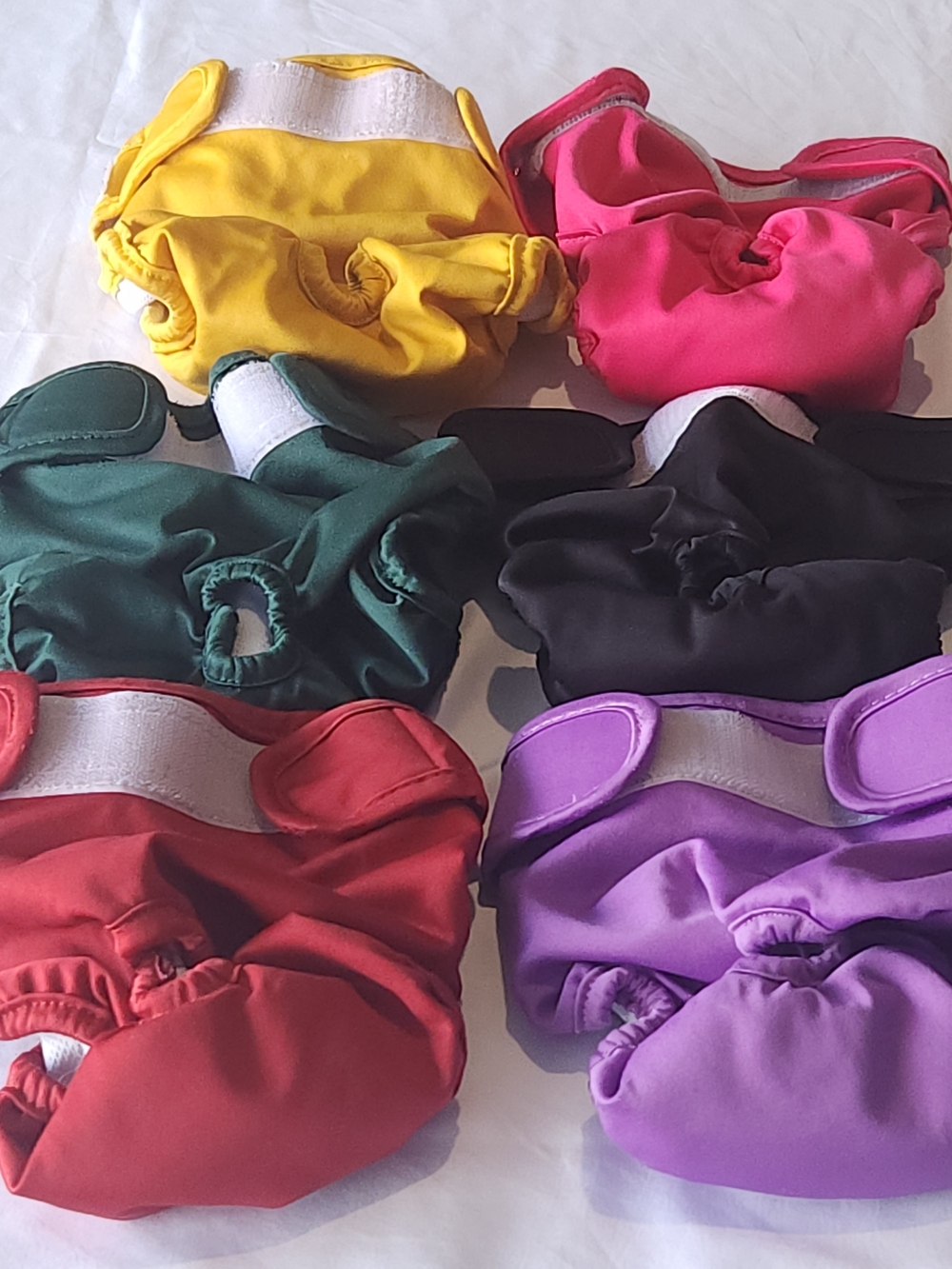 Reusable Dog Diapers (6) Washed & Ready To Ship - Picture 2 of 5